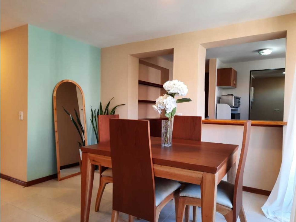 Apartamento amoblado cerca a Provenza amoblado TP12