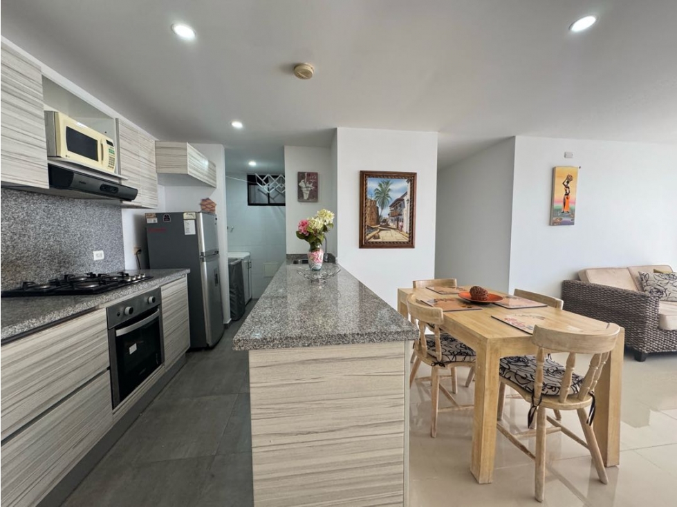 APARTAMENTO AMOBLADO ARRIENDO/VENTA CIUDAD JARDIN GAIA — foto 3