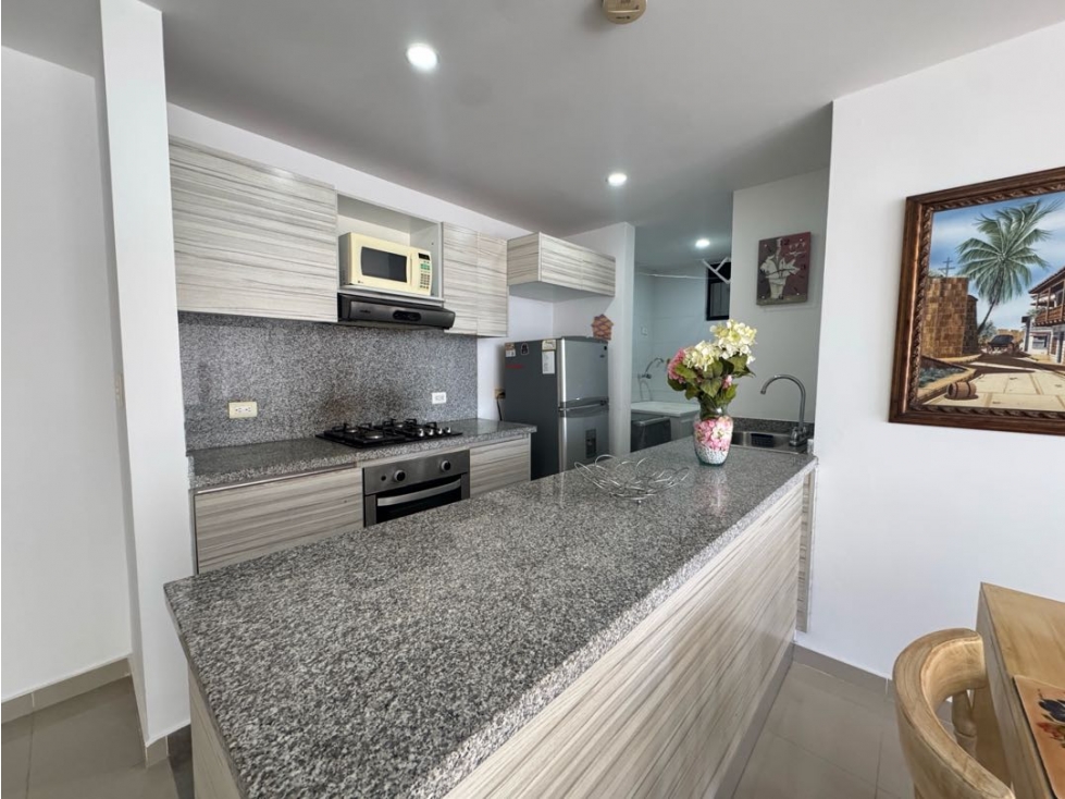 APARTAMENTO AMOBLADO ARRIENDO/VENTA CIUDAD JARDIN GAIA — foto 4