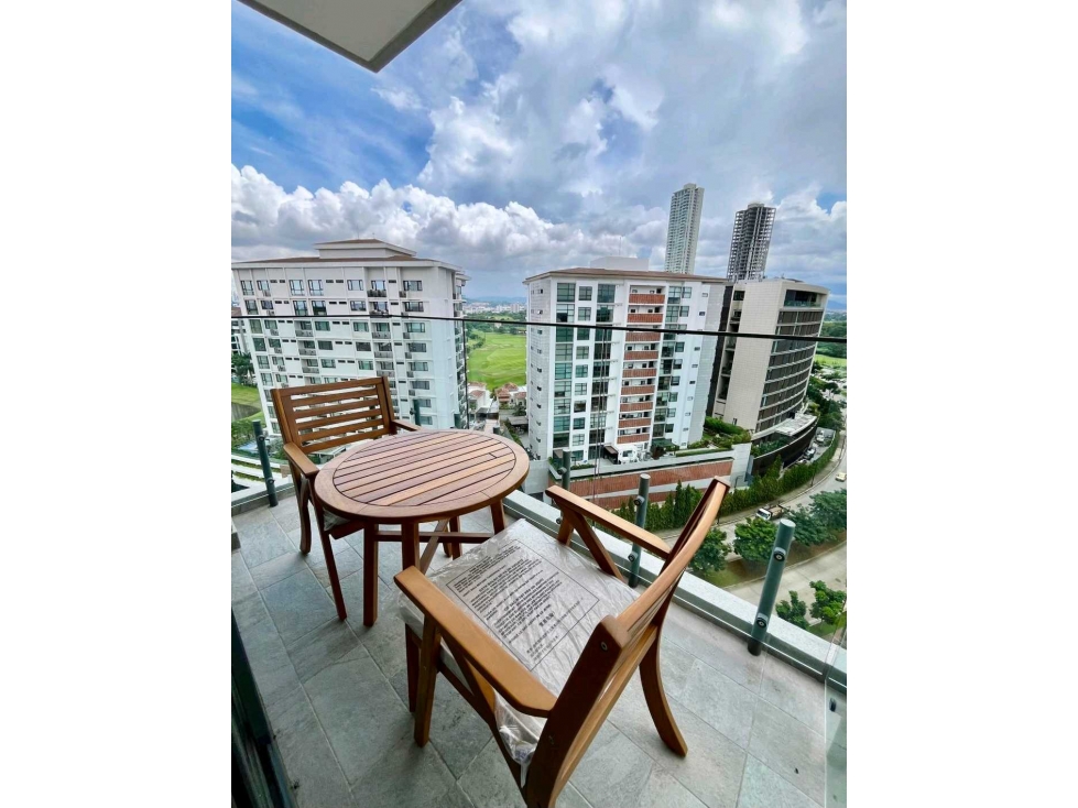 APARTAMENTO AMOBLADO CON BALCON EN OCEAN HOUSE SANTA MARIA