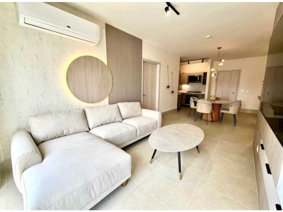APARTAMENTO AMOBLADO CON BALCON EN OCEAN HOUSE SANTA MARIA