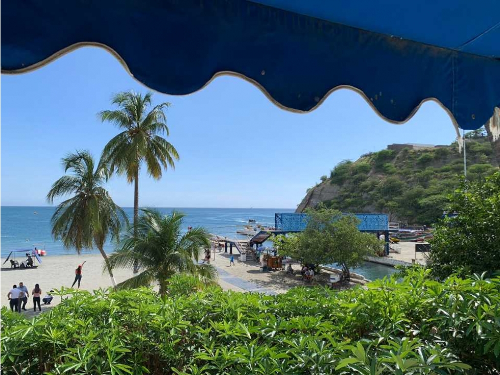 Apartamento amoblado con vista frontal al mar, 132m2, el rodadero