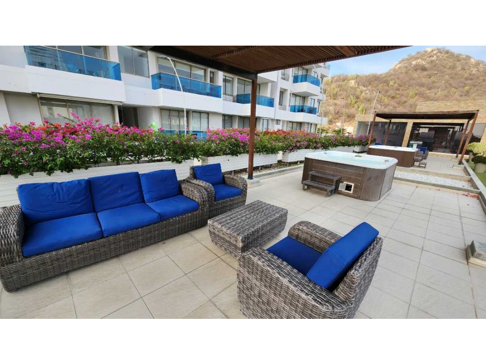 Apartamento Amoblado permiso de turismo vista al mar - 005 R — foto 2