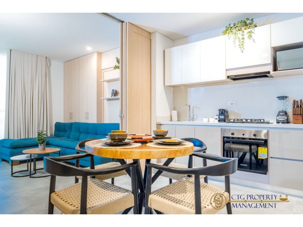 Apartamento Amoblado con vista al mar turistico en Salguero 005