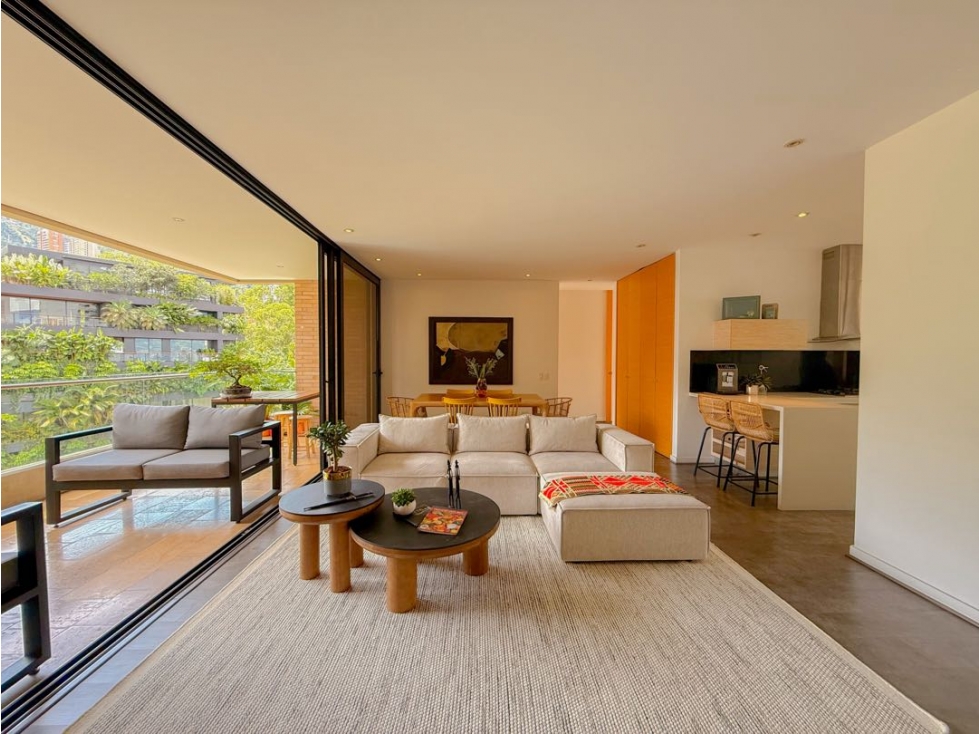 Apartamento Amoblado de 135 m² en El Campestre El Poblado