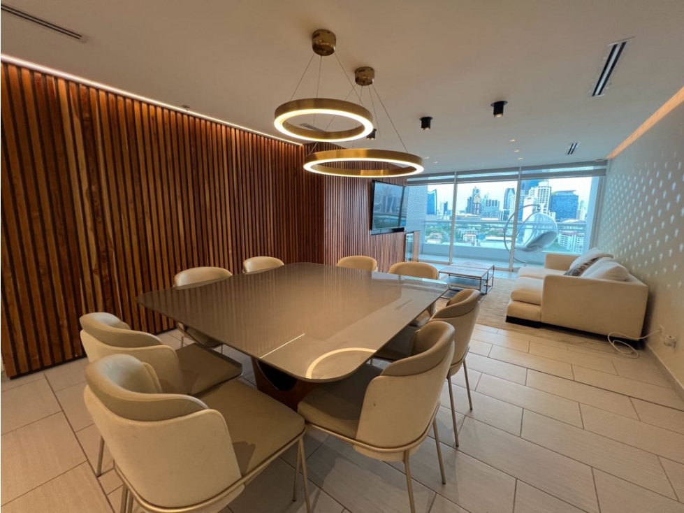 APARTAMENTO AMOBLADO DE 3REC EN 189MT THE TOWERS