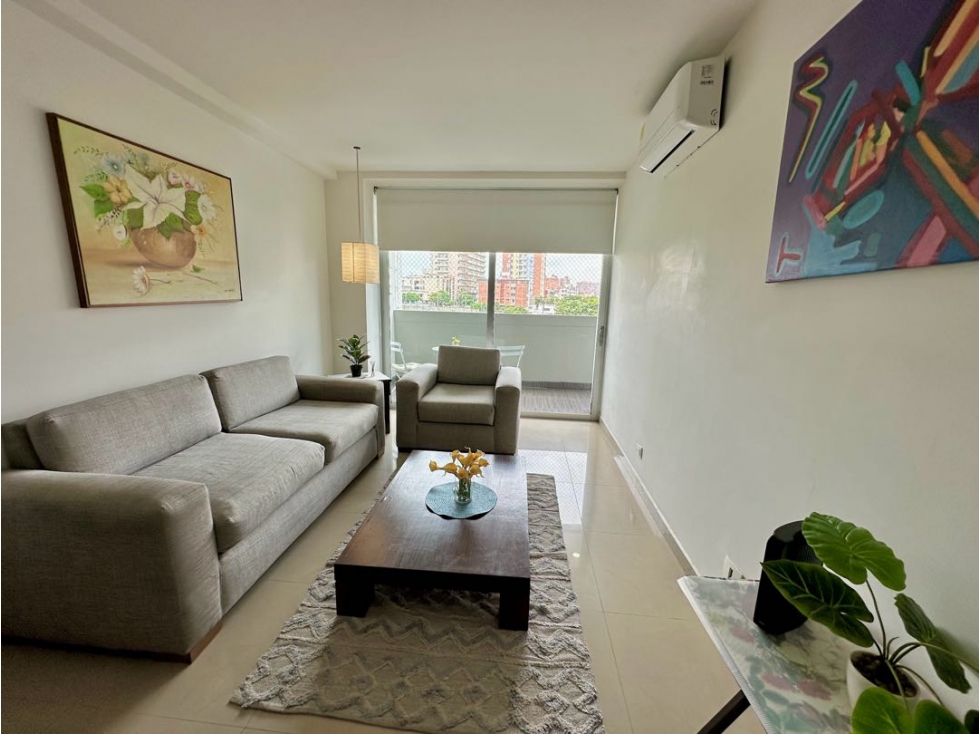 Apartamento amoblado en alquiler, Sector Buenavista. — foto 2