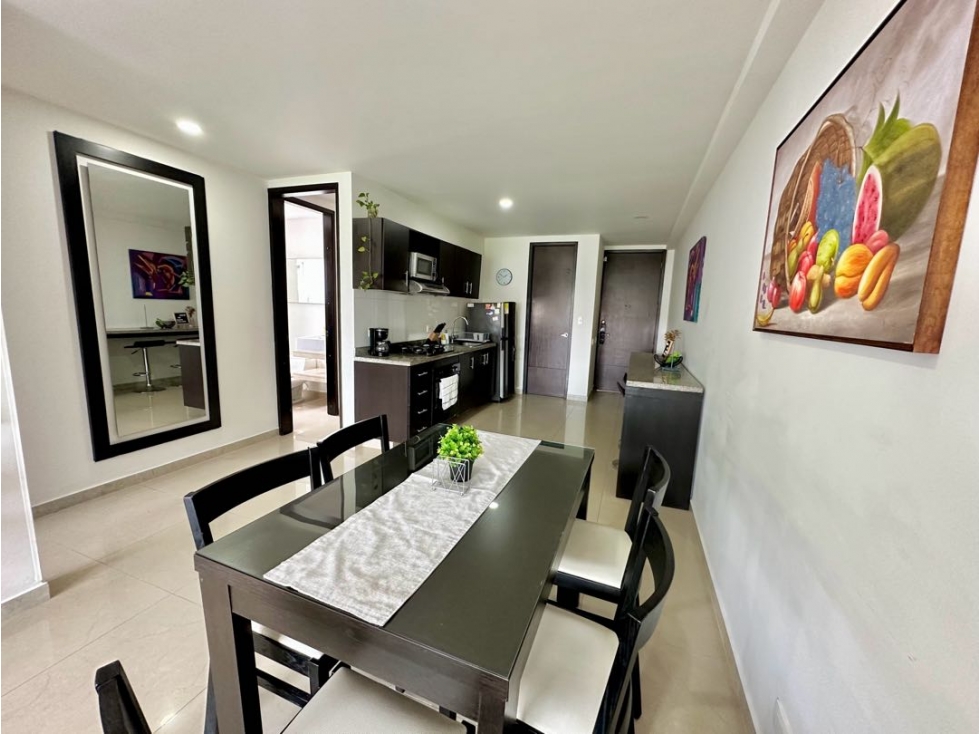 Apartamento amoblado en alquiler, Sector Buenavista. — foto 5