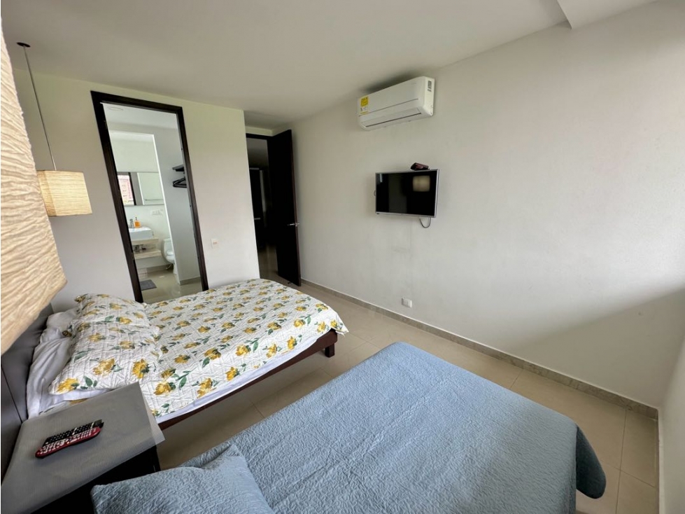 Apartamento amoblado en alquiler, Sector Buenavista. — foto 6