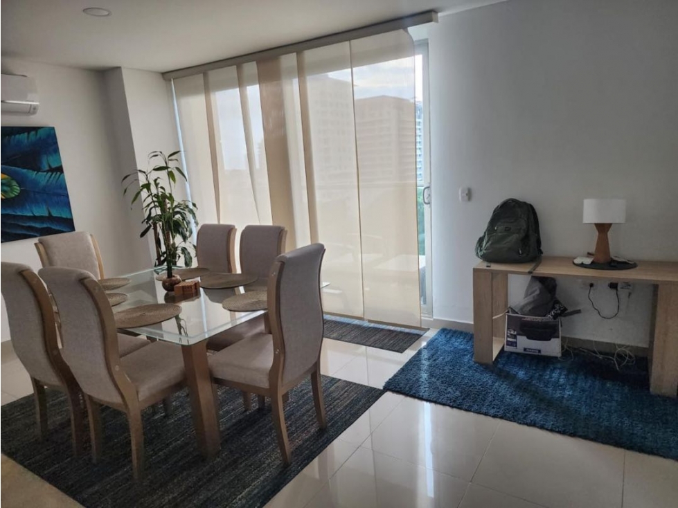 APARTAMENTO AMOBLADO EN ARRIENDO EN CRESPO - CARTAGENA — foto 3