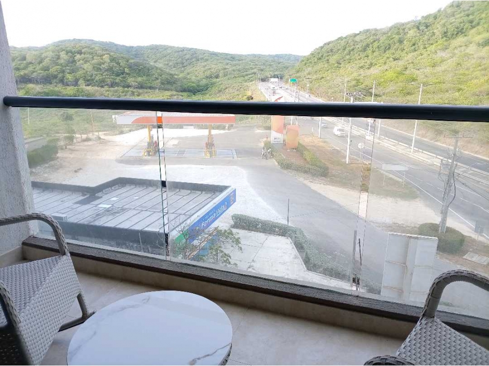 APARTAMENTO AMOBLADO EN ARRIENDO MIRADOR DEL PUERTO COLOMBIA — foto 2