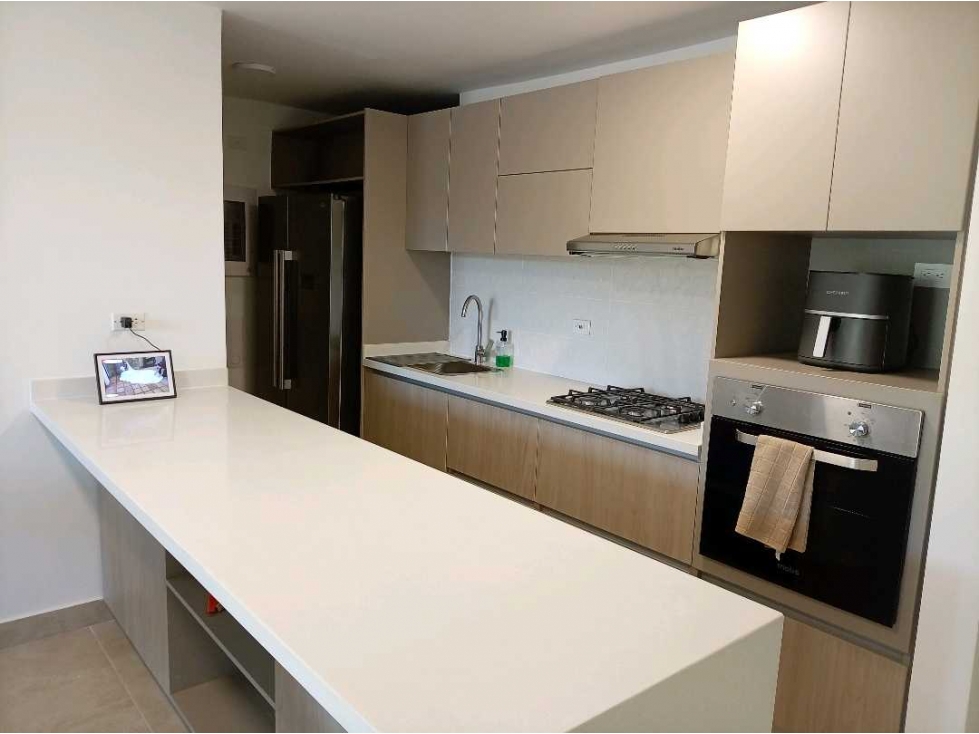 APARTAMENTO AMOBLADO EN ARRIENDO MIRADOR DEL PUERTO COLOMBIA — foto 4