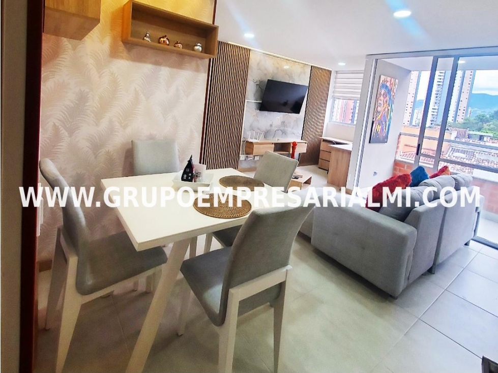 APARTAMENTO AMOBLADO EN ARRIENDO - SECTOR LA DOCTORA COD: 34119