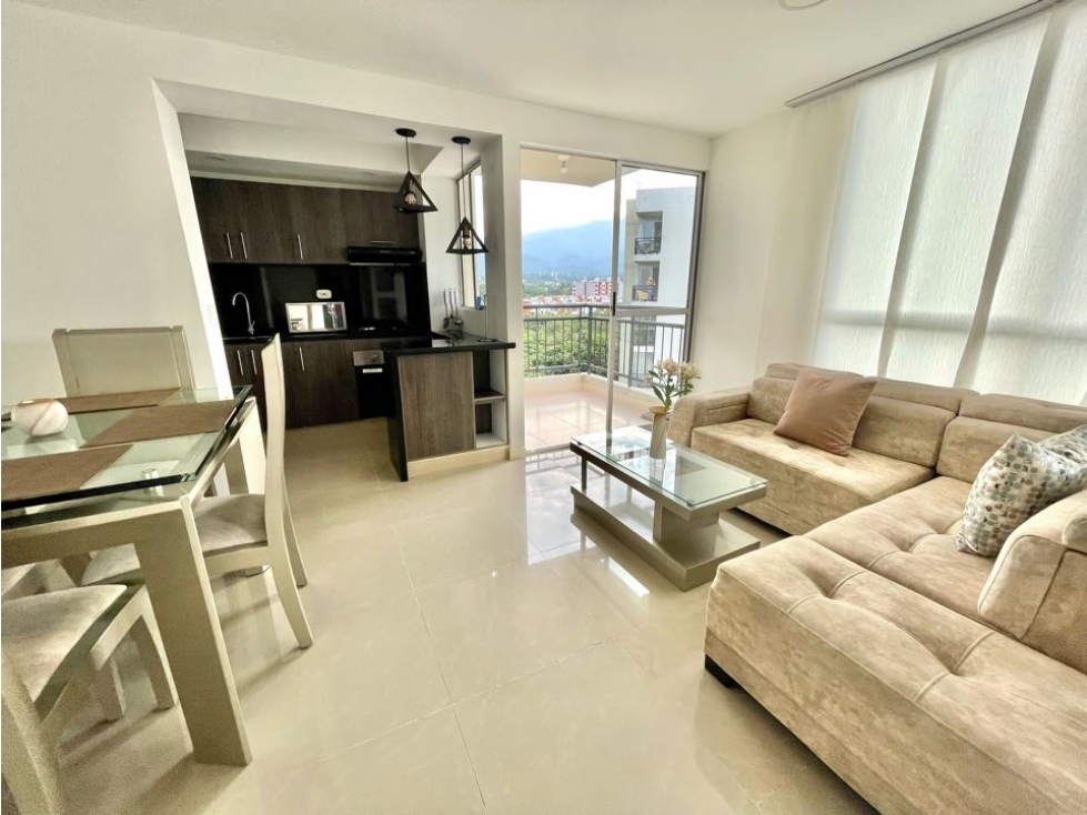 Apartamento amoblado en Arriendo en Bochalema - Cali