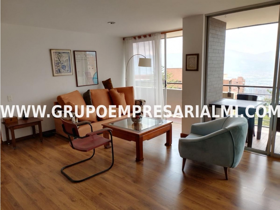 APARTAMENTO AMOBLADO EN ARRIENDO - EL POBLADO COD: 13945 - 1
