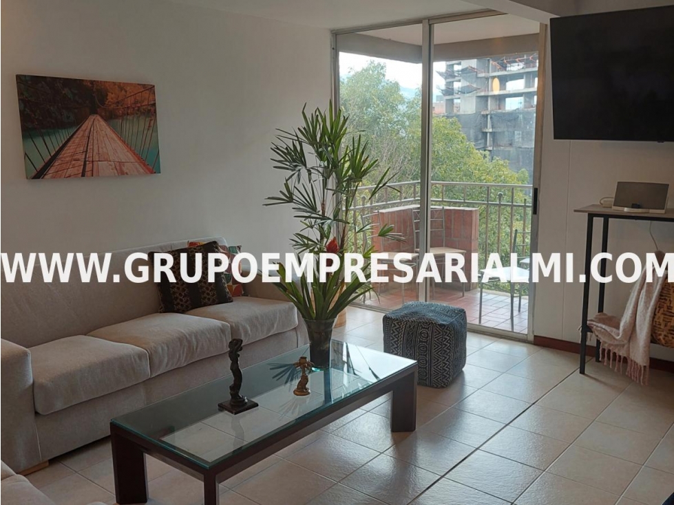 APARTAMENTO AMOBLADO EN ARRIENDO - SECTOR EL POBLADO COD: 28321