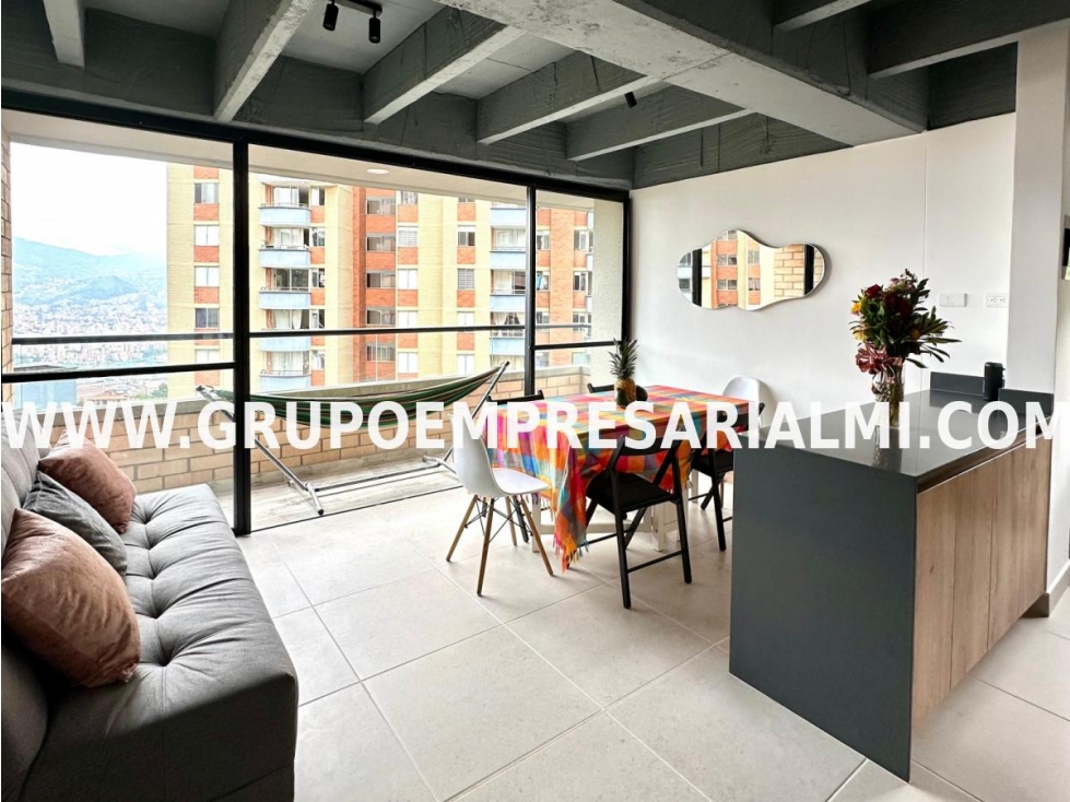 APARTAMENTO AMOBLADO EN ARRIENDO - SECTOR LOMA DEL INDIO COD: 32049