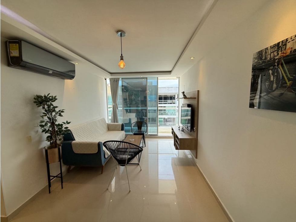 Apartamento amoblado en arriendo. Sector Miramar