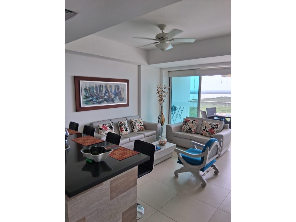 APARTAMENTO AMOBLADO EN ARRIENDO EN ZONA NORTE - CARTAGENA