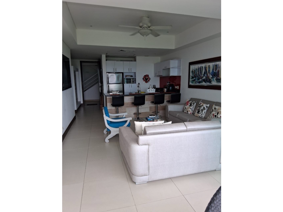 APARTAMENTO AMOBLADO EN ARRIENDO EN ZONA NORTE - CARTAGENA — foto 3