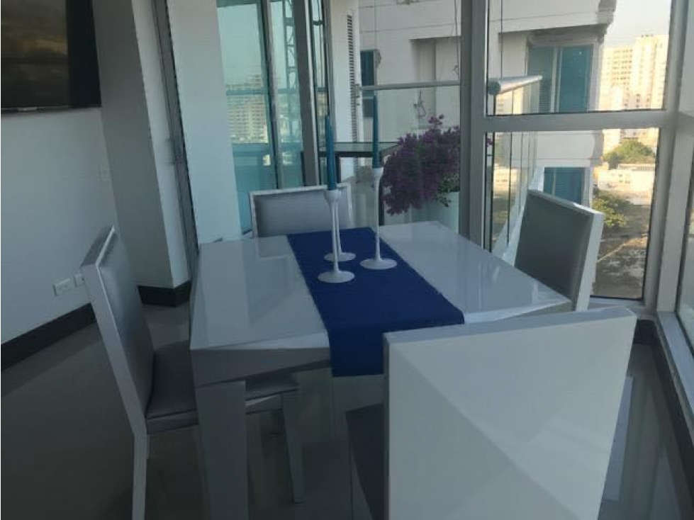 APARTAMENTO AMOBLADO EN ARRIENDO EN CABRERO - CARTAGENA — foto 3