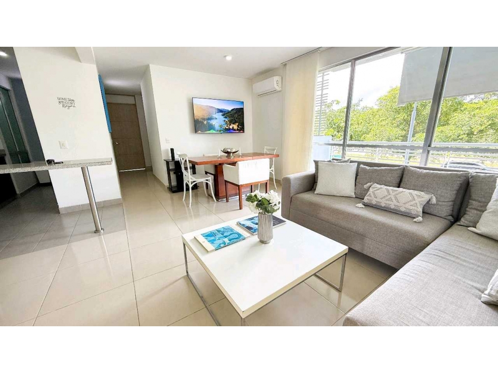 Apartamento amoblado en arriendo en la castellana - 4