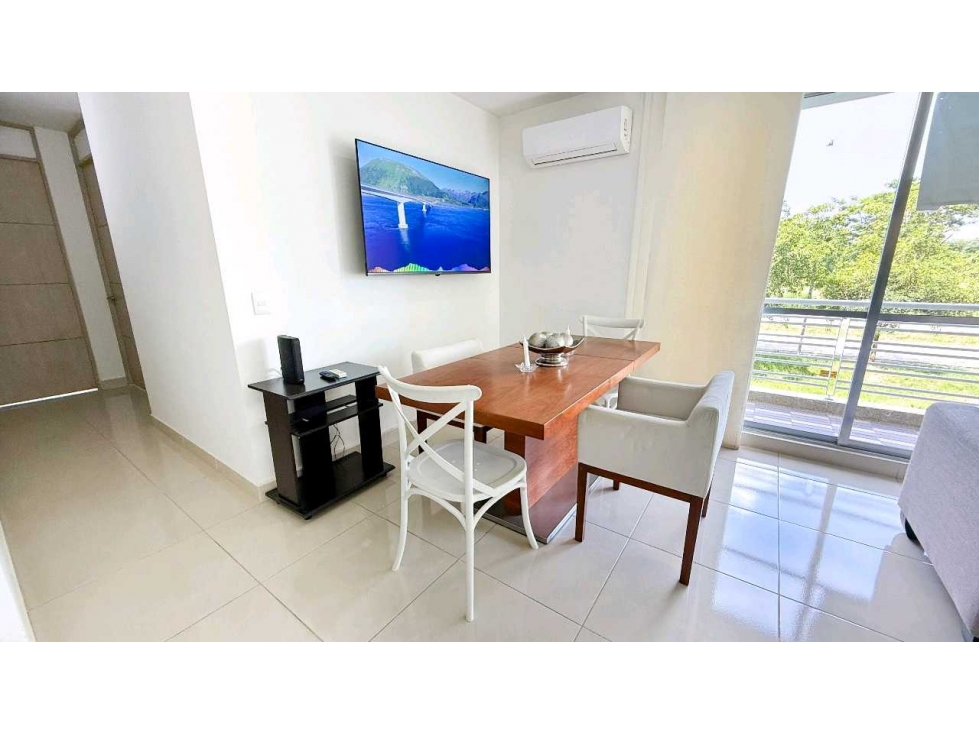 Apartamento amoblado en arriendo en la castellana - 5