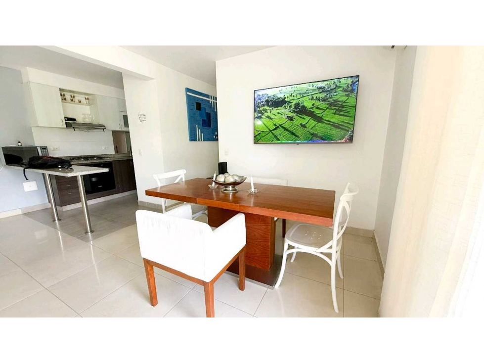Apartamento amoblado en arriendo en la castellana - 6