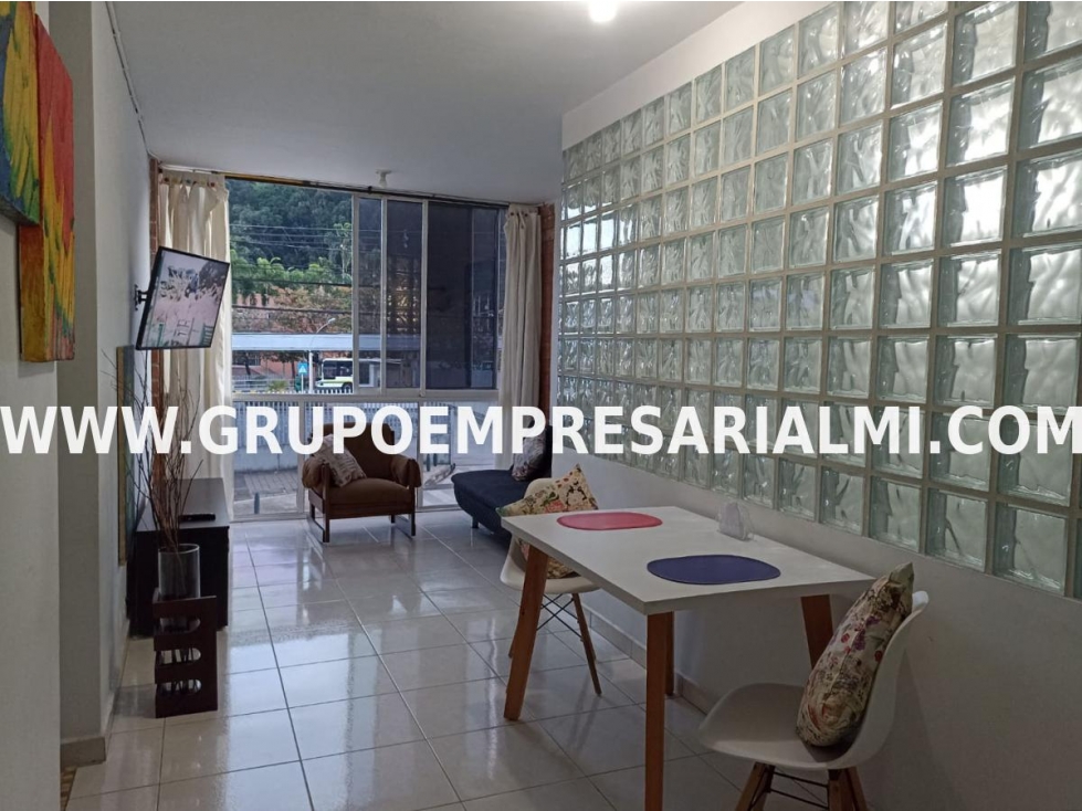 APARTAMENTO AMOBLADO EN ARRIENDO - SECTOR LOS ALPES COD: 20925
