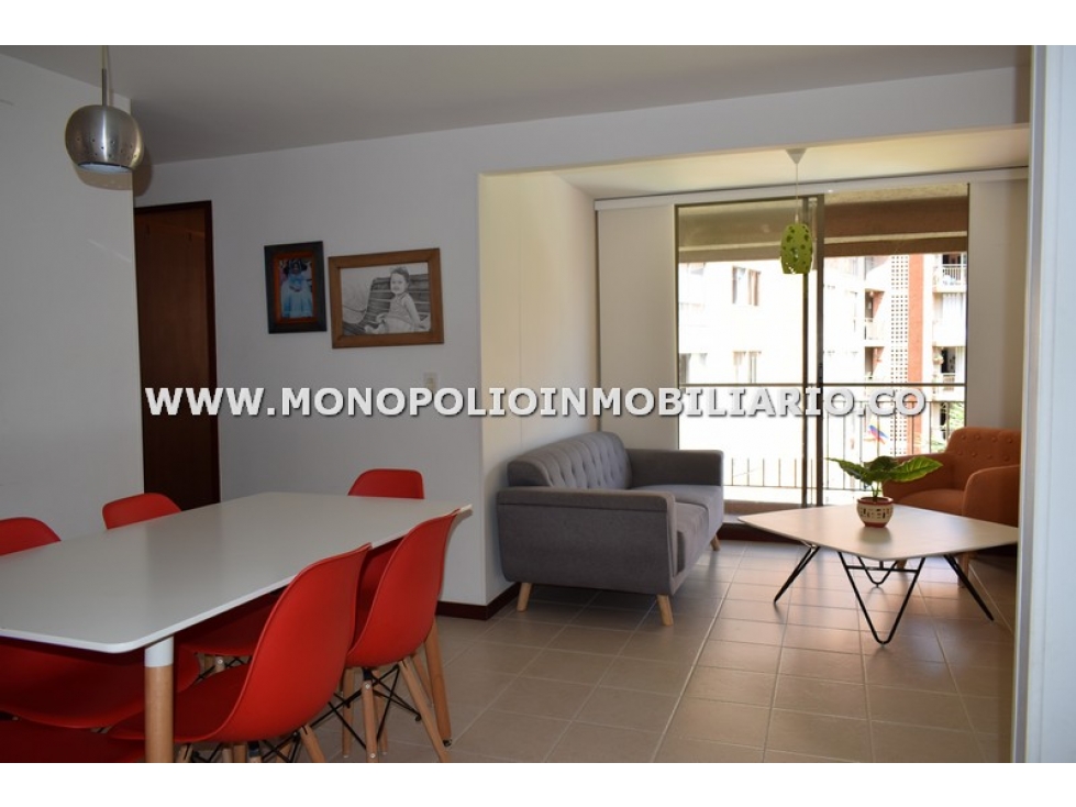 APARTAMENTO AMOBLADO EN ARRIENDO - SECTOR ENVIGADO COD: 22640