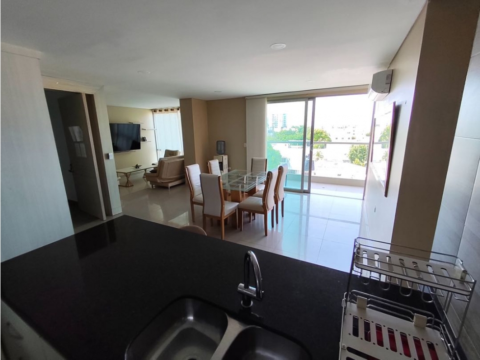 APARTAMENTO AMOBLADO EN ARRIENDO EN CRESPO - CARTAGENA — foto 2