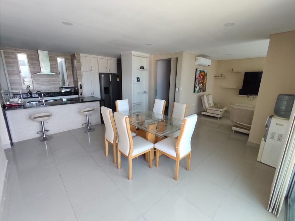 APARTAMENTO AMOBLADO EN ARRIENDO EN CRESPO - CARTAGENA — foto 3