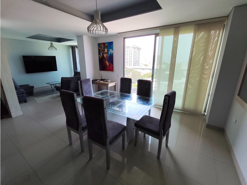 APARTAMENTO AMOBLADO EN ARRIENDO EN CRESPO - CARTAGENA — foto 4