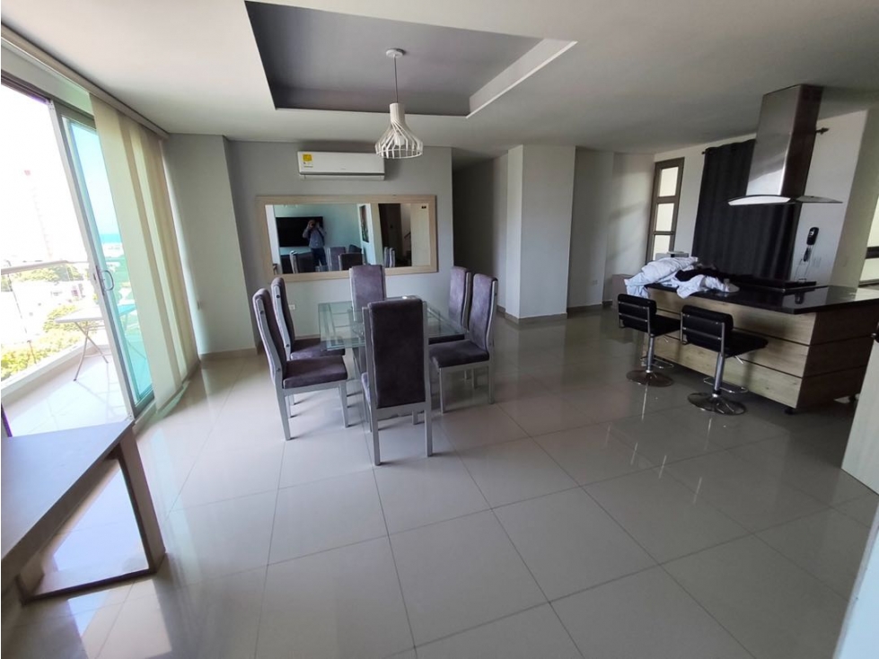 APARTAMENTO AMOBLADO EN ARRIENDO EN CRESPO - CARTAGENA — foto 5