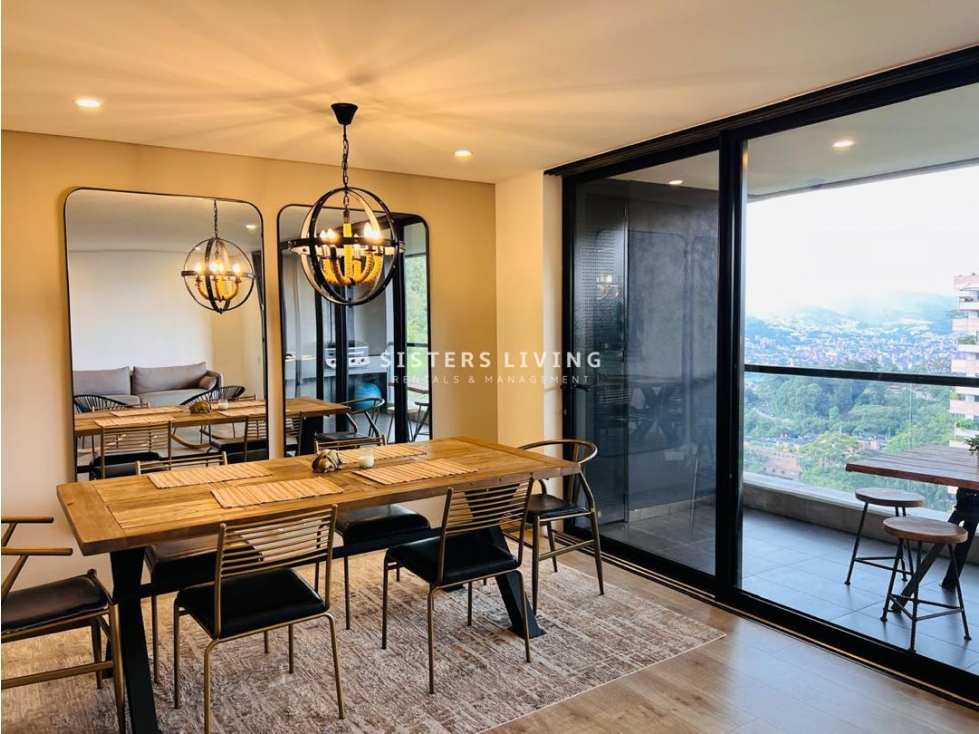 APARTAMENTO AMOBLADO EN ARRIENDO EN ALTOS DEL POBLADO — foto 4