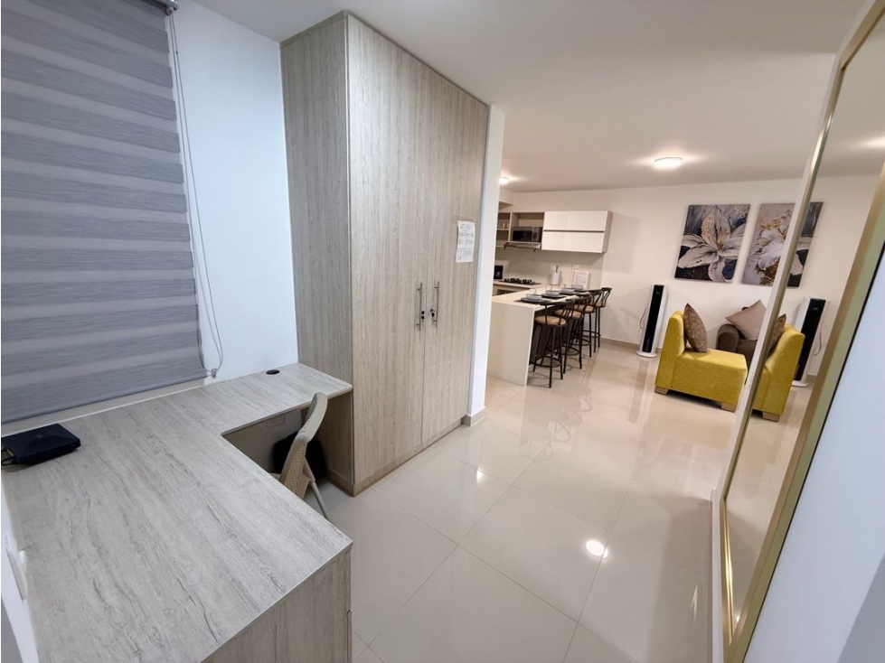Apartamento Amoblado en Arriendo San Fernando | 90 m² | Parqueadero — foto 6