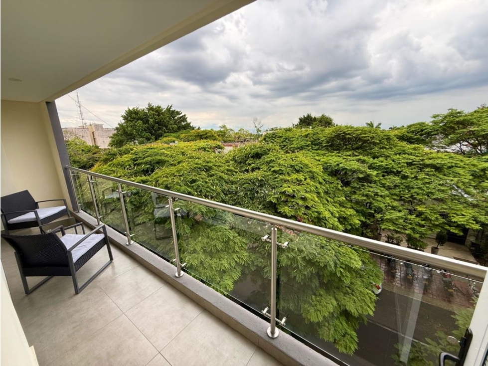 Apartamento Amoblado en Arriendo San Fernando | 110 m² | Parqueadero — foto 3
