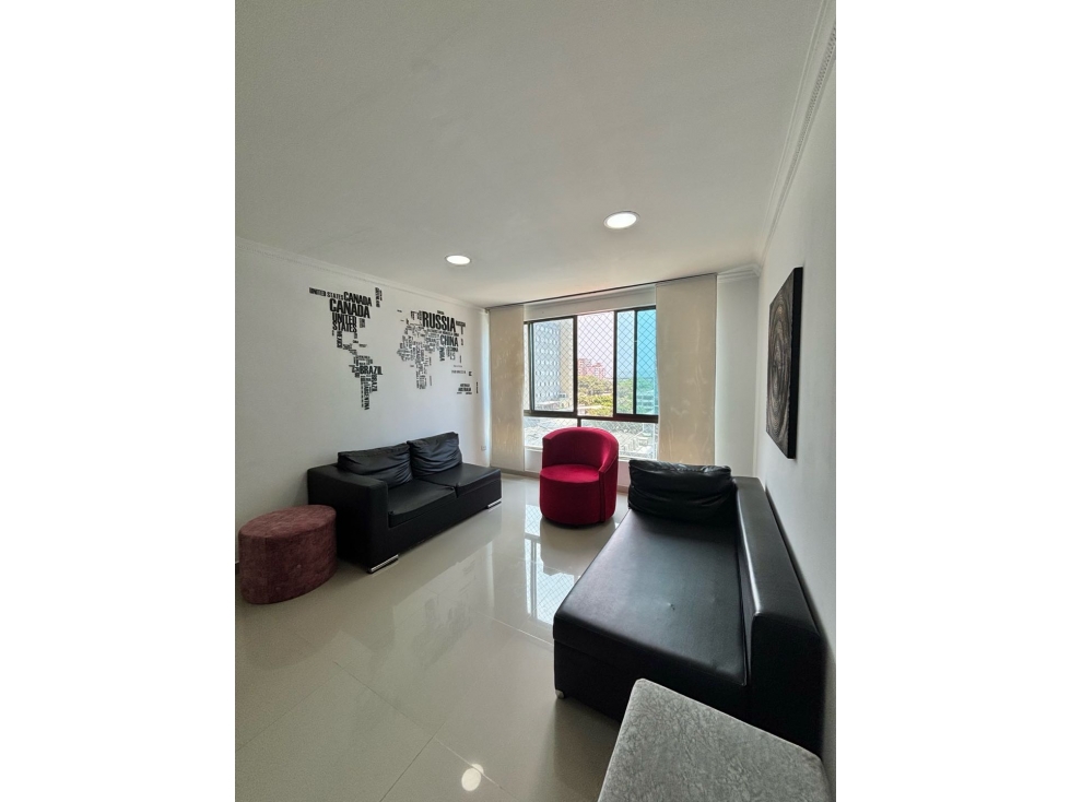 APARTAMENTO AMOBLADO EN ARRIENDO. 3 ALCOBAS. C.C VIVA — foto 2