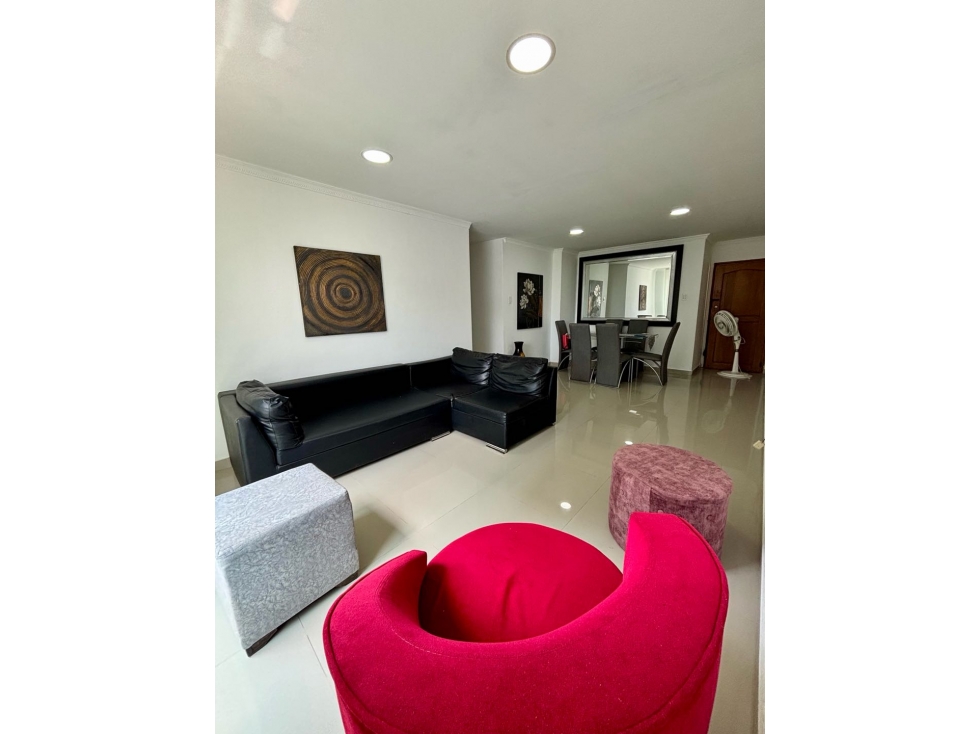 APARTAMENTO AMOBLADO EN ARRIENDO. 3 ALCOBAS. C.C VIVA — foto 5