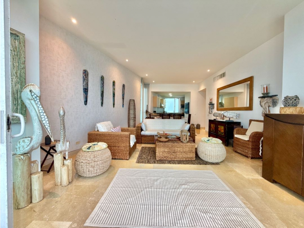 APARTAMENTO AMOBLADO EN BOCAGRANDE 3 ALCOBAS — foto 4