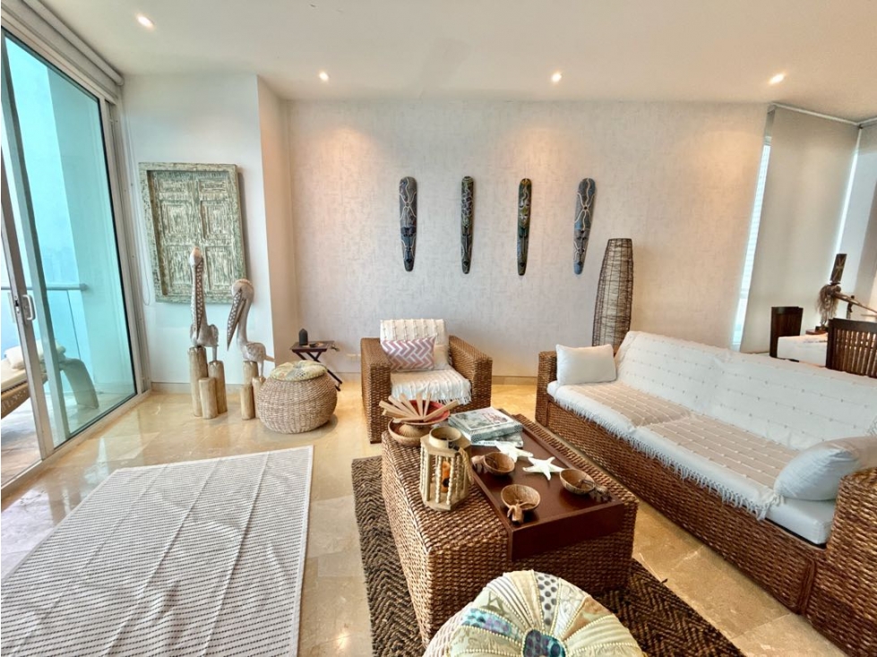 APARTAMENTO AMOBLADO EN BOCAGRANDE 3 ALCOBAS — foto 5