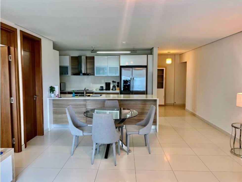 APARTAMENTO AMOBLADO EN COSTA DEL ESTE 2 RECAMARAS PH PARKSIDE — foto 5