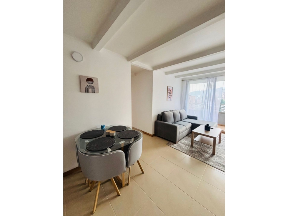 Apartamento amoblado en el poblado