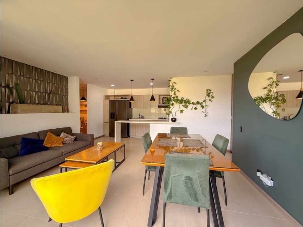Apartamento Amoblado en Las Palmas, El Poblado | Vista Panorámica — foto 2
