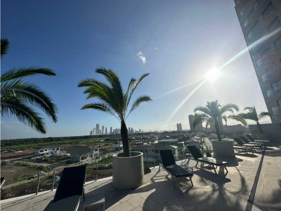APARTAMENTO AMOBLADO CON BALCON EN OCEAN HOUSE SANTA MARIA — foto 5