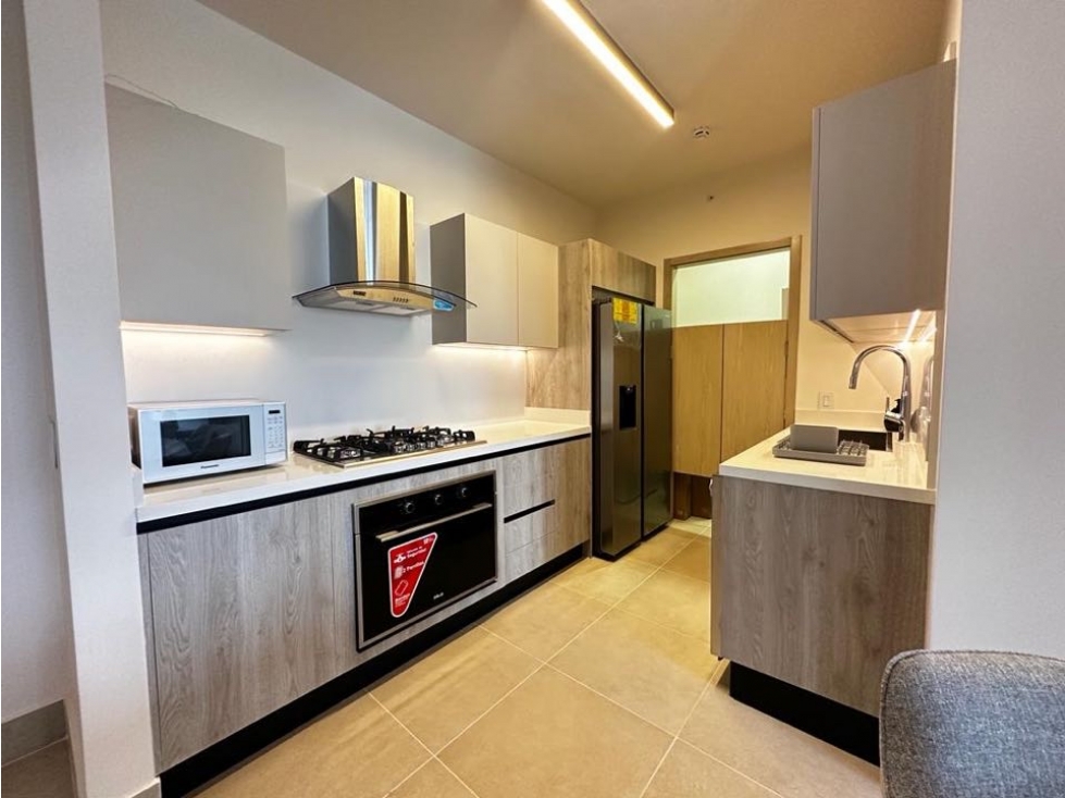 APARTAMENTO AMOBLADO CON BALCON EN OCEAN HOUSE SANTA MARIA — foto 2