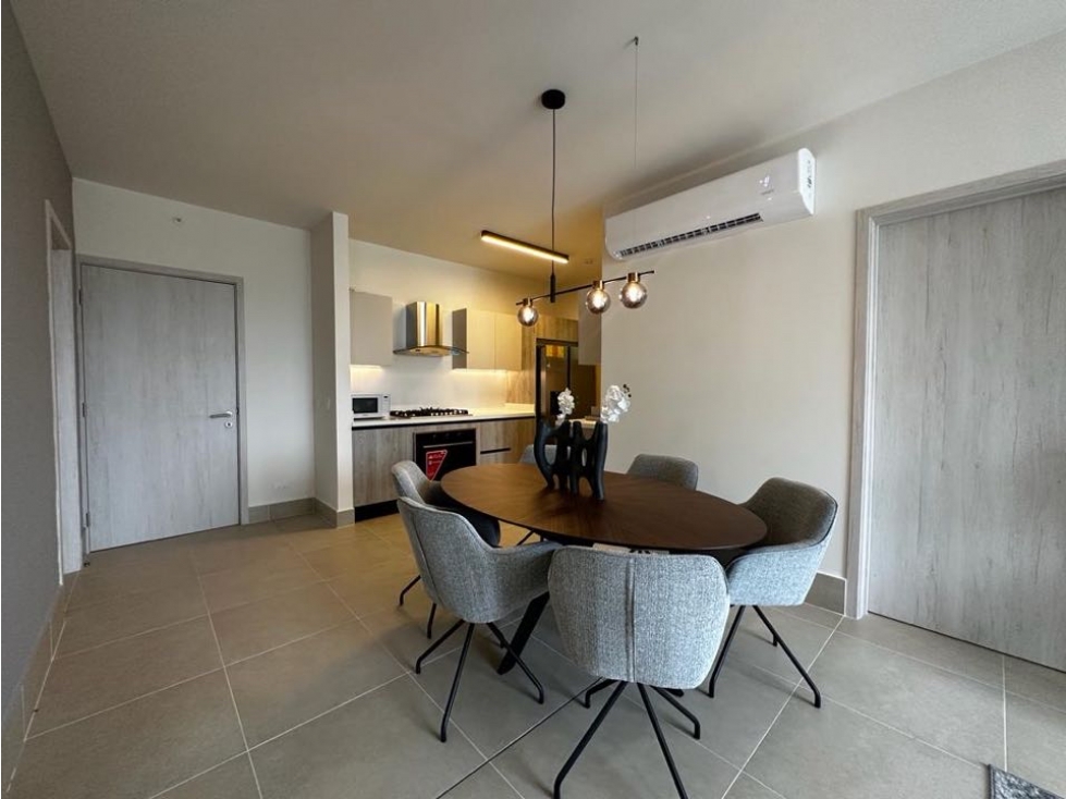 APARTAMENTO AMOBLADO CON BALCON EN OCEAN HOUSE SANTA MARIA — foto 3