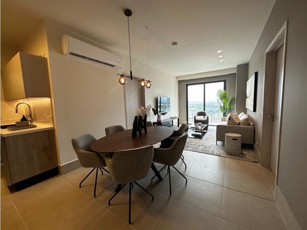 APARTAMENTO AMOBLADO CON BALCON EN OCEAN HOUSE SANTA MARIA — foto 4