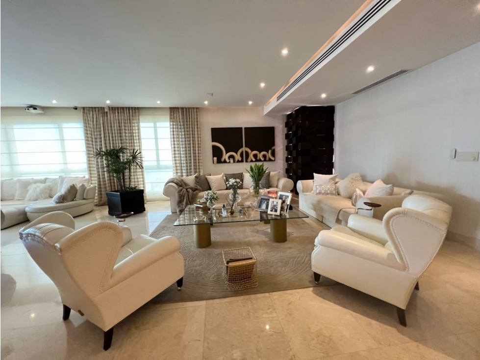 APARTAMENTO AMOBLADO EN PUNTA PACIFICA PH VENETIAN TOWER 525 METROS