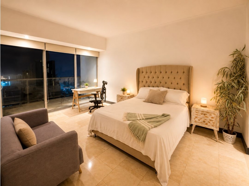 APARTAMENTO AMOBLADO EN PUNTA PACIFICA 2 REC JW MARRIOT ANTIGUO TRUMP — foto 6